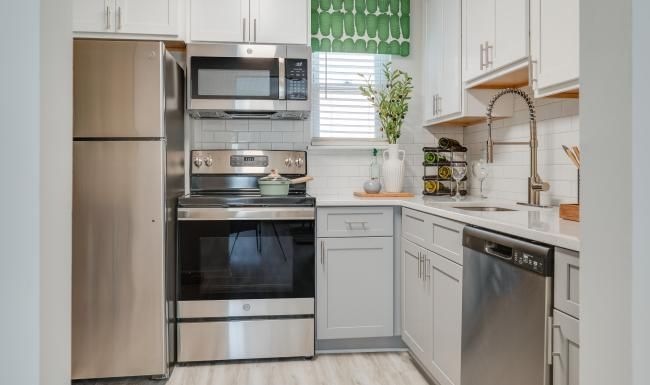 Beautiful kitchens with designer finishes window in bright kitchen