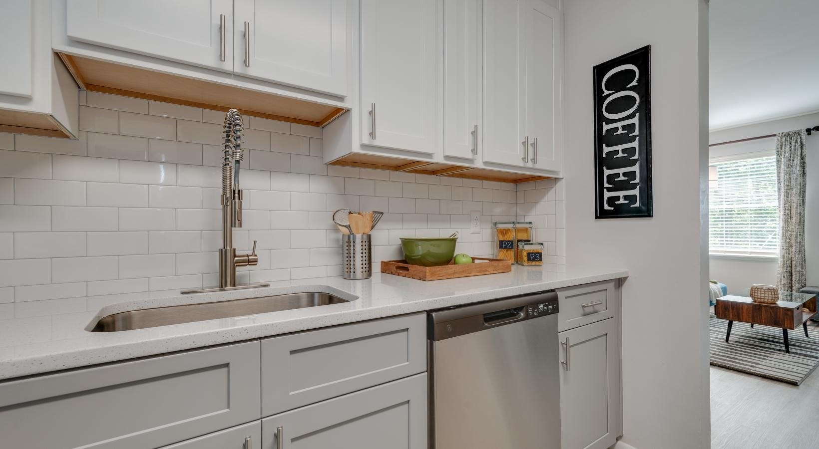 Beautiful kitchens with designer finishes a kitchen with white cabinets