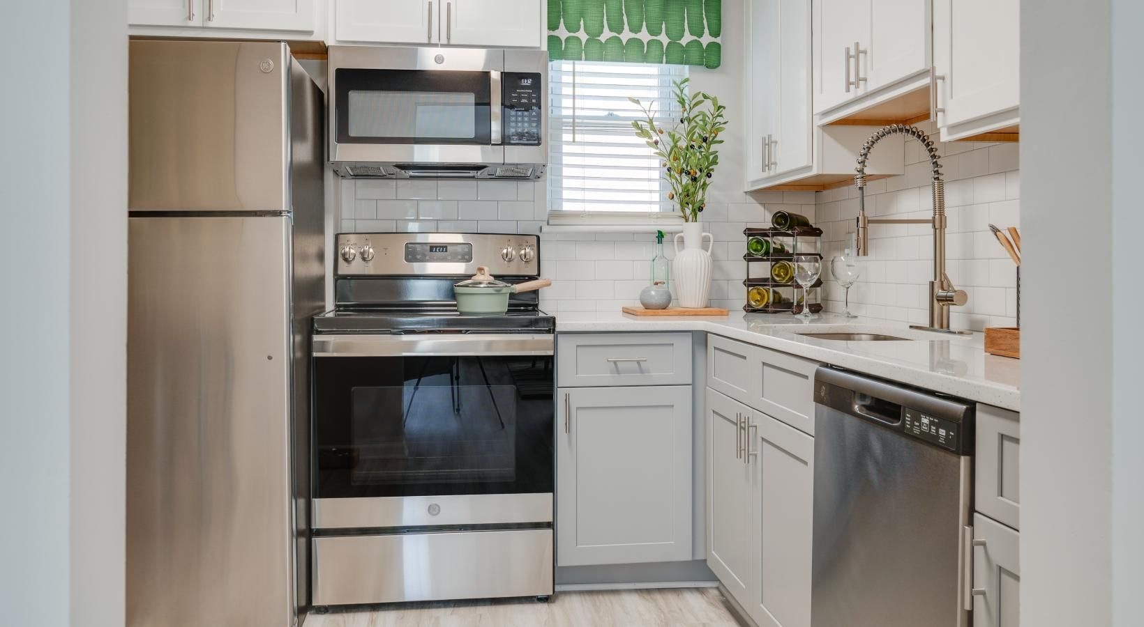 Beautiful kitchens with designer finishes window in bright kitchen